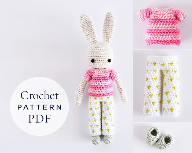 5 Crochet Angie Bunny Patterns