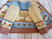 Cardigan Robin Knitting Pattern PDF