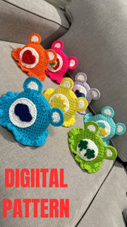 Care Bear Crochet Hat Digital Pattern