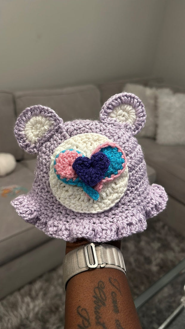 Care Bear Crochet Hat Digital Pattern