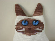 Cat Pillow Crochet Pattern