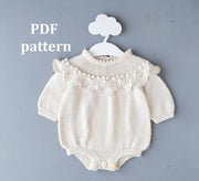 Baby Romper Knitting Pattern